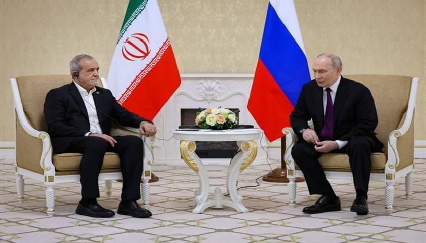 پوتین لە کۆبوونەوەی لەگەڵ پزیشکیان: ڕووسیا پابەندە بە جێبەجێکردنی تەواوی پڕۆژە هاوبەشەکان لەگەڵ ئێران