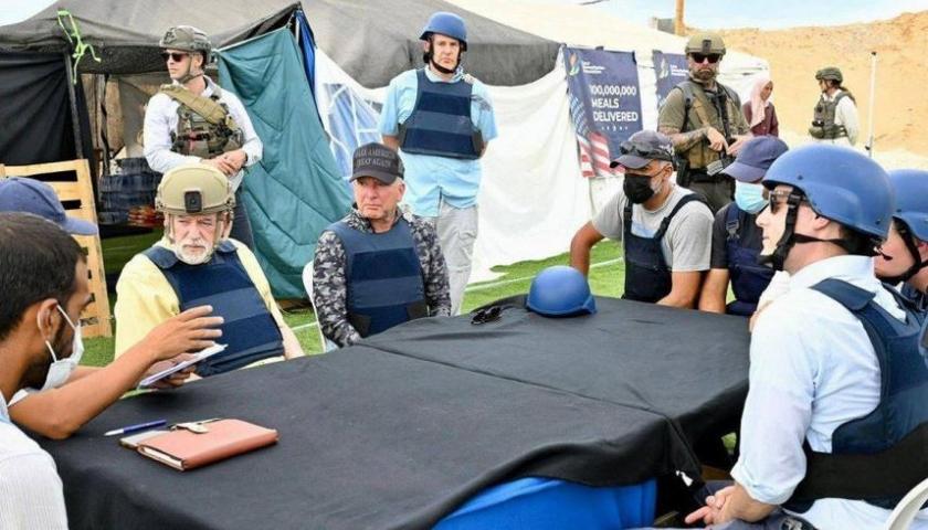 گەشتەکەی ڤیتکاف بۆ غەززە؛ نمایشێک بۆ گۆڕینی ڕواڵەتی داگیرکەران