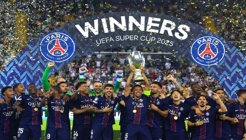 پاریس سانجێرمان بوو بە پاڵەوانی جامی سوپەری ئەورووپا!