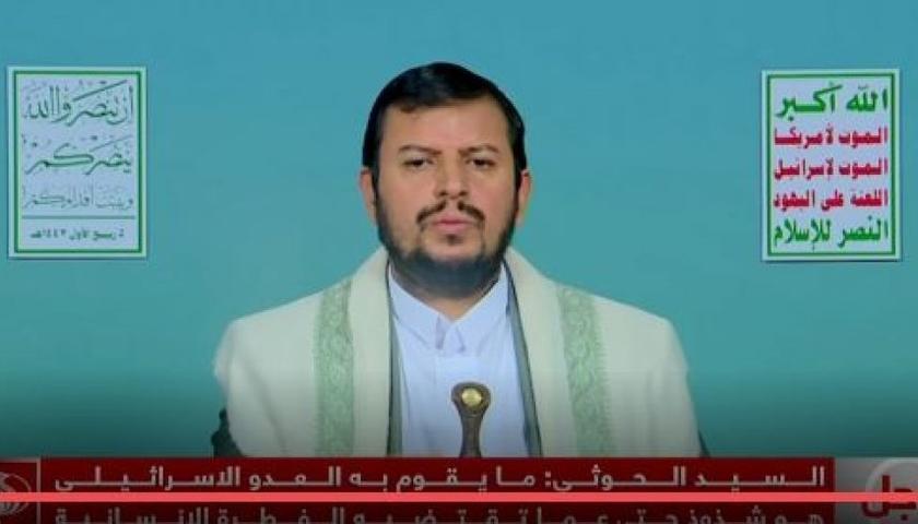 سەرۆکی ئەنساروڵڵای یەمەن: ڕژێمی زایۆنیستی هەوڵی لەناوبردنی گەلی فەڵەستین دەدات