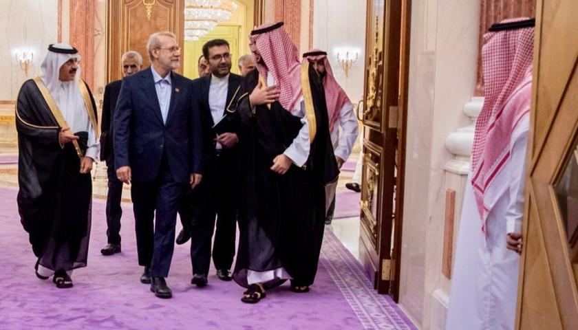 لاریجانی: هاوکارییە ئابوری و ئەمنییەکانی ئێران و سعوودیە ڕێکخراوتر پەرەدەستێنێت
