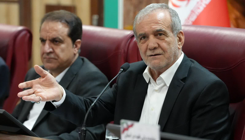 پزیشکیان: مەگەر دەکرێت ئێران گەمارۆ بدرێت؟