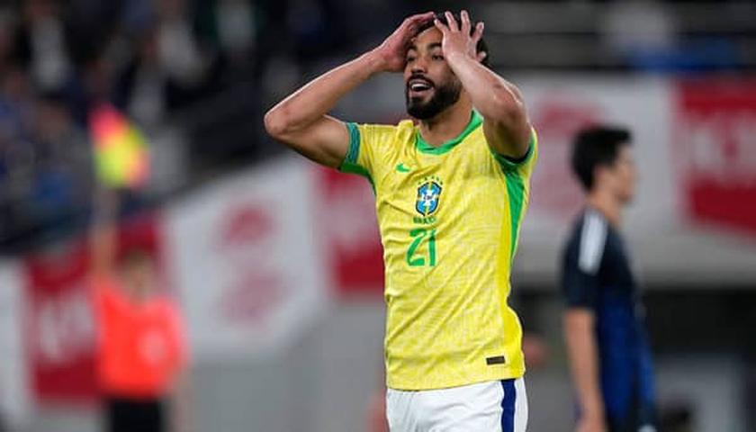 هەڵبژاردەی تۆپی پێی ژاپۆن لە یارییەکی سەیر و سەمەردا بەڕازیلی تووشی شکست کرد