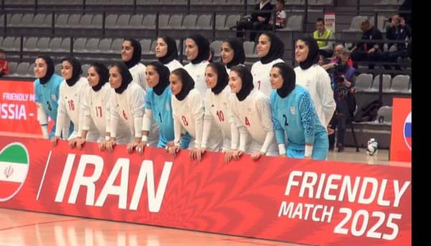 هەڵبژاردەی فوتساڵی خانمانی ئێران بەسەر ڕووسیادا سەرکەفت
