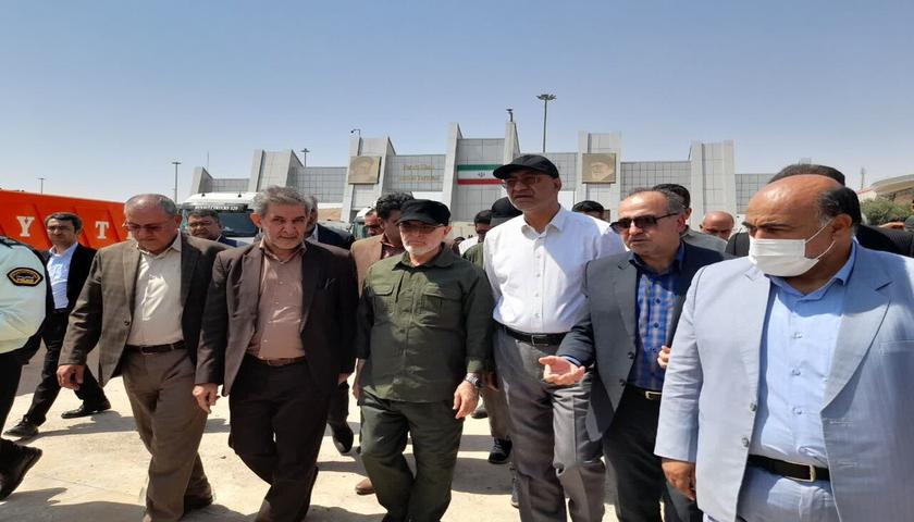 بەرپرسێکی ئێرانی: دۆخی چالاکیی بازرگانی و ئابوری لە پەروێزخان باشتر دەکەین