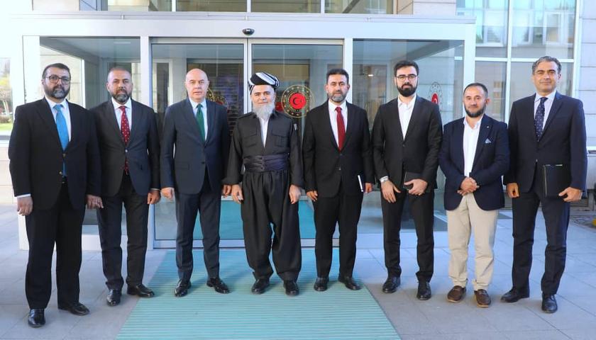 دیدار علی باپیر با مقامات وزارت امور خارجه ترکیه