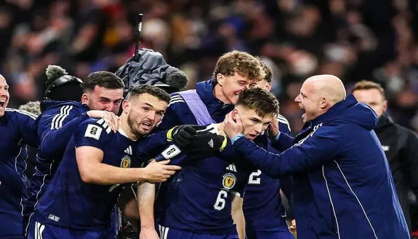 سکۆتلەندا لە شەوی سوپەر گۆڵەکاندا بۆ موندیالی ٢٠٢٦ سەرکەفت