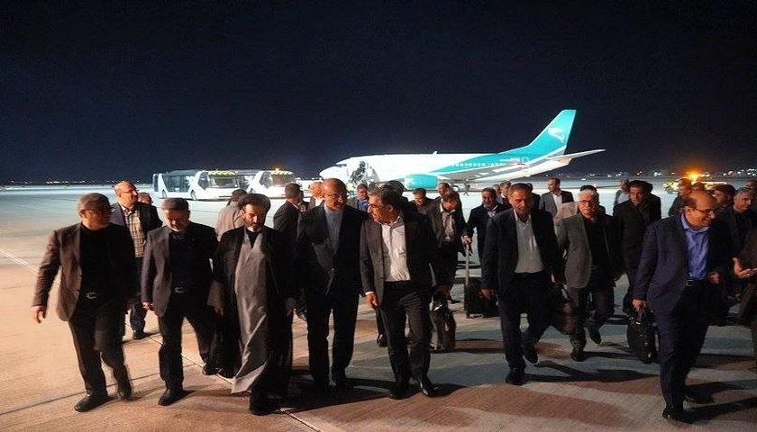 کاروان اقتصادی دولت و مجلس وارد کرمانشاه شد