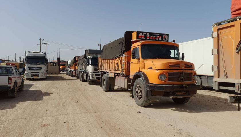 رونق صادرات در پرویزخان؛ بیش از یک‌میلیون و ۳۵۰ هزار تن کالا روانه عراق شد