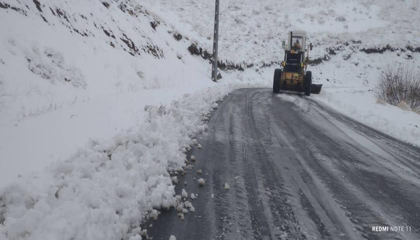 ۲ هزار کیلومتر از محورهای مواصلاتی کرمانشاه برف روبی شد