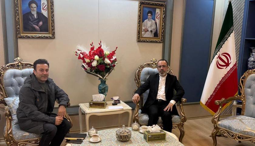 دیپلۆماسی کارای تاران لە هەرێمی کوردستان؛ سەقامگیری و متمانەی دوولایەنە تەوەری سەرەکی سەردانەکەی باڵیۆزی ئێران بۆ هەولێر