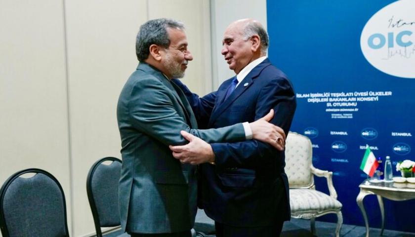 فۆئاد حوسێن بۆ دووەم جار لە ئیستەنبووڵ لە گەڵ وەزیری دەرەوەی ئێران کۆبووە