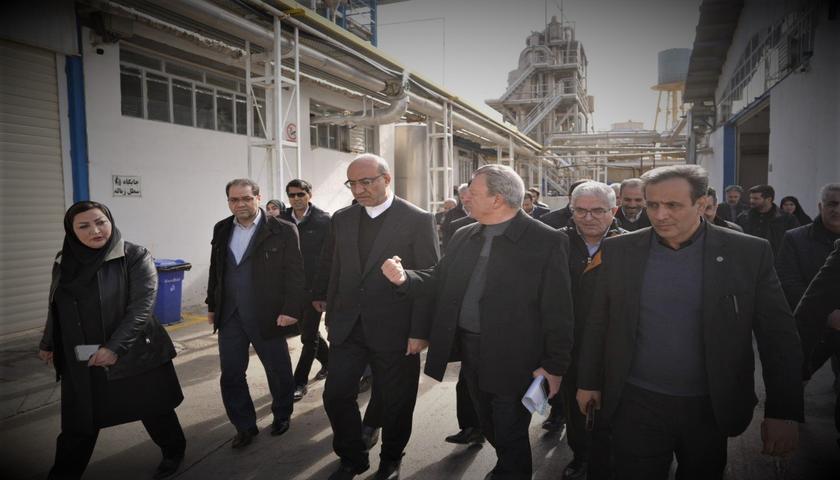 استاندار کرمانشاه در بازدید از صنایع تبدیلی: عراق مهم‌ترین مقصد صادراتی استان است