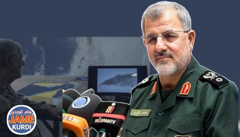 محەممەد پاکپور لە ئامادە باشیدا چاودێری جموجوڵەکانی دوژمن دەکات