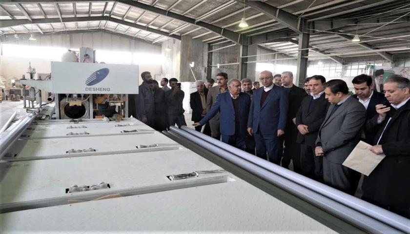 42 پڕۆژەی پیشەسازی کرماشان بە ڕێبازی هەناردەکردن بۆ عێراق کرانەوە