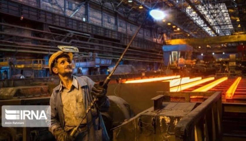 زیانەکانی کەرتی پۆڵای ئێران لە سەروو ٤٠٠ ملیۆن دۆلارەوە دەخەمڵێندرێت.