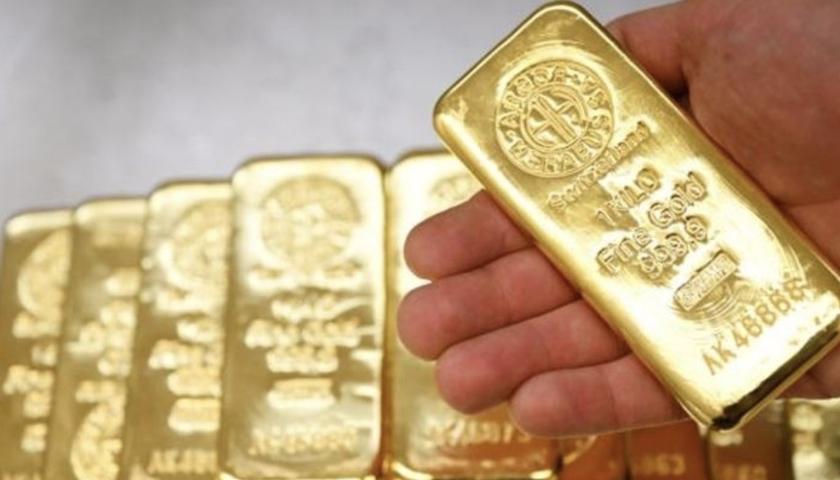 نرخی ئۆنسەیەک زێڕ زیاتر لە 100 دۆلار بەرزبووەوە