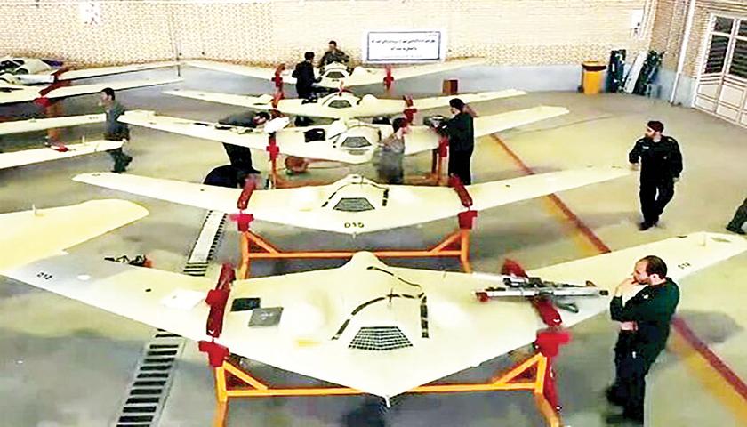 ئێران بەرهەمهێنانی فڕۆکەی بێ فڕۆکەوانی بۆ ١٠ هێندە زیاد کردووە