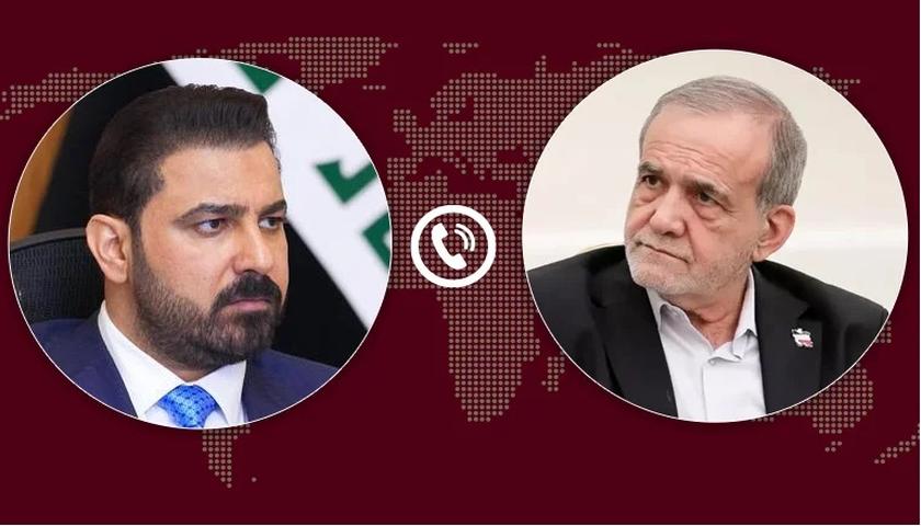 تاکید پزشکیان و الزیدی بر ضرورت تداوم هماهنگی و همکاری منطقه‌ای و بین‌المللی