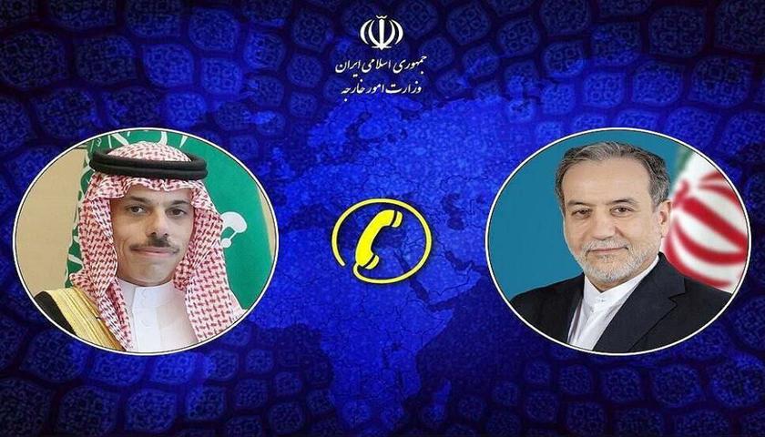 ئێران و سعوودیە جەخت لەسەر بەردەوامی پێوەندی و ڕاوێژ بۆ پاراستنی سەقامگیریی ناوچەکە دەکەنەوە
