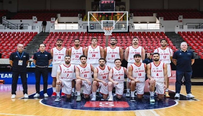 هەڵبژاردەی باسکەی ئێران لە ڕیزبەندی جیهانیدا 2 پلە بەرزبووەتەوە