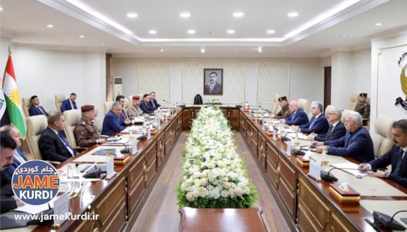 شاندەکانی هەرێم و بەغدا جێبەجێ کردنی رێککەوتنە ئەمنییەکانیان تاوتوێ کرد