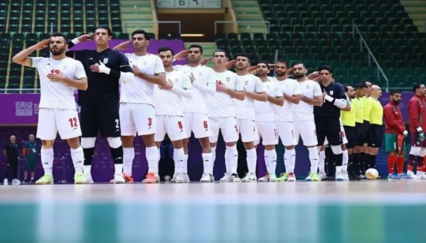 یاریی لەگەڵ عێراق و ڕوسیا لەسەر خشتەی تیپی نیشتمانی فوتساڵی ئێراندایە