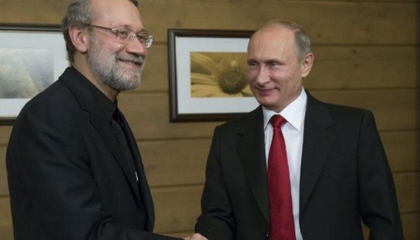 لاریجانی لە گەڵ سەرۆک کۆماری ڕووسیا کۆبووە