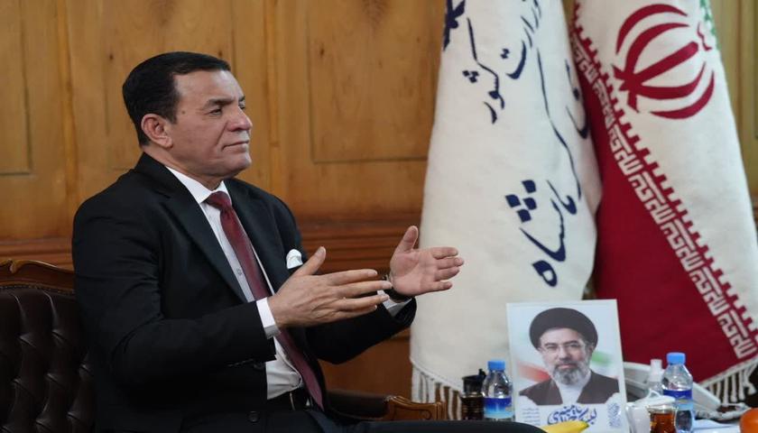 سعدون الساعدی: عراق به دنبال افزایش مبادلات تجاری از مرزهای کرمانشاه است
