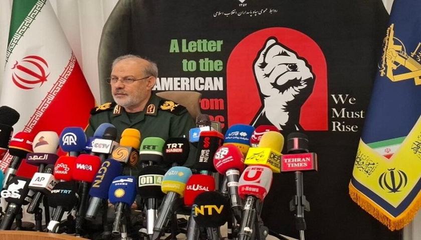 وتەبێژی سپای پاسداران: بۆ سیناریۆ نوێیەکانی ئەمریکا ئامادەین و چەکی نوێ دەهێنینە مەیدان