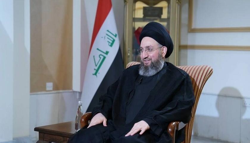 عەمار حەکیم: هاوسەنگی لە نێوان پشتگیریکردنی گەلی ئێران و پاراستنی بەرژەوەندییەکانی عێراق دەپارێزین