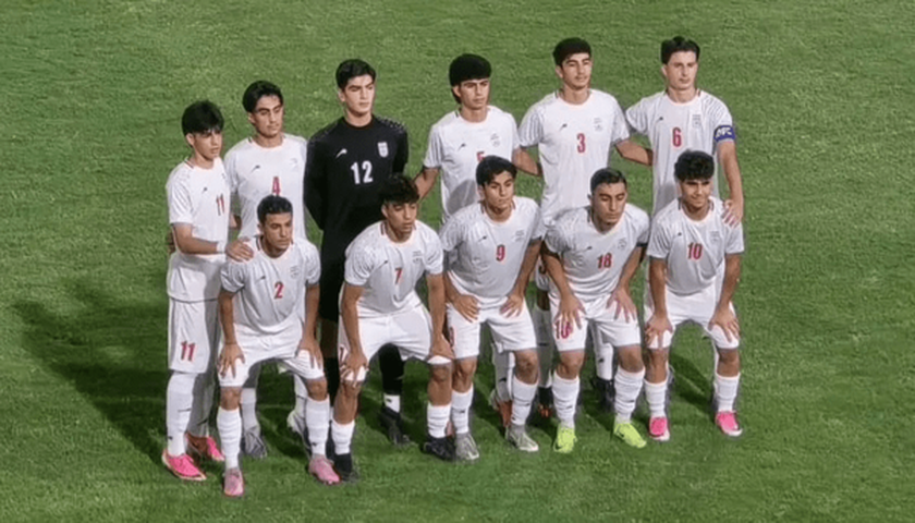 هەڵبژاردەی تۆپی پێ لاوانی ئێران بە ئەنجامێکی پڕگوڵ لە خەکی عێراقدا سەرکەفتن تۆمار دەکەن