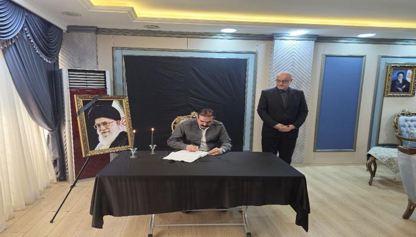 حضور عبدالله نازنینی رئیس جنبش نجات اقلیم کردستان 