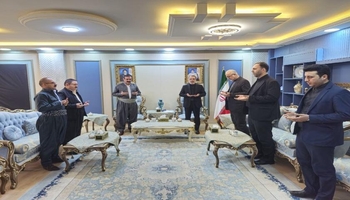 حضور عبدالله نازنینی رئیس جنبش نجات اقلیم کردستان 