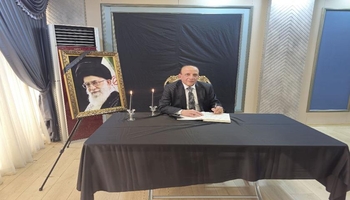 حضور عبدالقادر بازرگان رئیس حزب اصلاح ترکمانی اقلیم کردستان و‌ ه‍یئت همراه