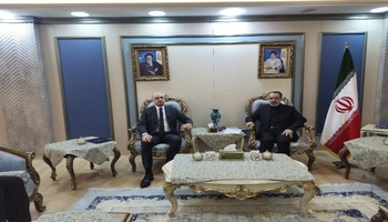 حضور موسسیان سرکنسول ارمنستان در اربیل در سرکنسولگری ایران