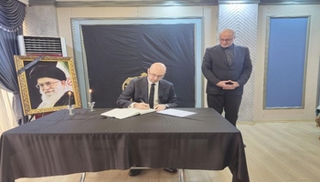 حضور موسسیان سرکنسول ارمنستان در اربیل در سرکنسولگری ایران 