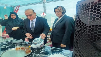 حضور رئیس و جانشین حزب اصلاح ترکمانی در موکب بزرگ شهدای بارزان‌ اربیل