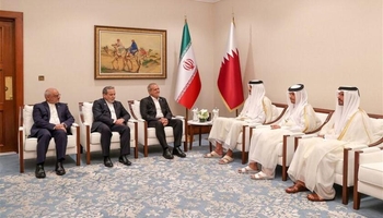 پزیشکیان لە گەڵ میری قەتەر کۆبووە