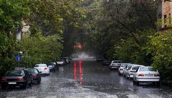 بارینی بەفر و سەرما لە باکووری ئێراندا