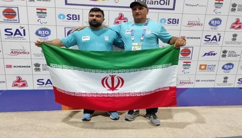 «یاسین خسروی» ورزشکار ملی پوش کرمانشاهی بار دیگر طلایی شد