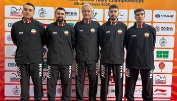 سەرکەفتنی هەڵبژاردەی تێنیسی ئێران بۆ ٨ هەڵبژاردەی سەرەکی ئاسیا