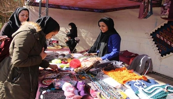 بازار دائمی قصرشیرین؛ سکوی پرتاب زنان کارآفرین مرزنشین