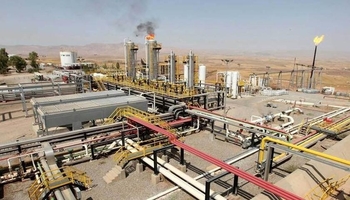 تولید گاز در اقلیم کردستان رو به افزایش است