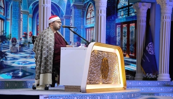 قاری برجسته مصری در سنندج: ایران؛ کشوری سرشار از نشاط اجتماعی و برنامه‌های قرانی