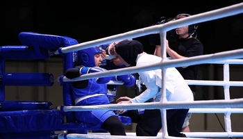 خانمە وەرزشوانی ئێرانی یەکەم میدالیای مێژووی بۆکسێنی ئێران لە ئاسیا دەباتەوە