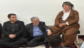 وەزیری ڕۆشنبیری ئێران سەردانی مامۆستا عوسمان هەورامی دەکات