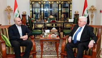 سەرۆک کۆماری پێشووی عێراق و سەرۆکی یەکێتی کۆبونەوە