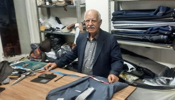  «عبدالله امجدی»؛ خیاطی که اخلاق می‌دوزد و امید می‌آفریند