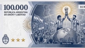 ڕێزگرتنی سەیر لە مارادۆنا و مێسی لە مۆندیالدا لە لایەن حکومەتی ئەرجەنتینەوە